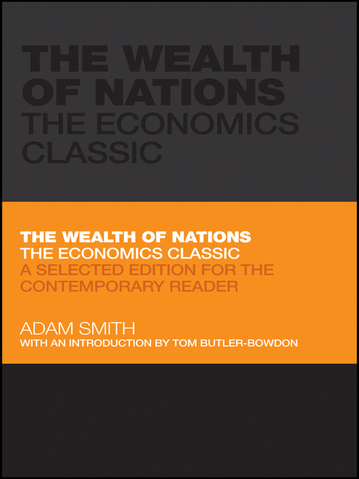 Cover image for The Wealth of Nations